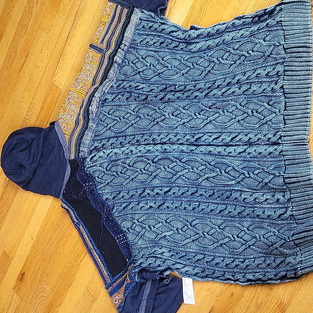 NWT Free People Boho Poncho - Picture 3 of 3